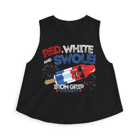 "Red, White and Swole" Coach Crop