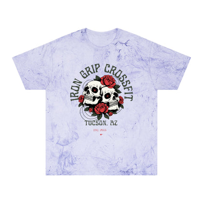 CrossFit Skull & Roses T‑Shirt 100% Cotton