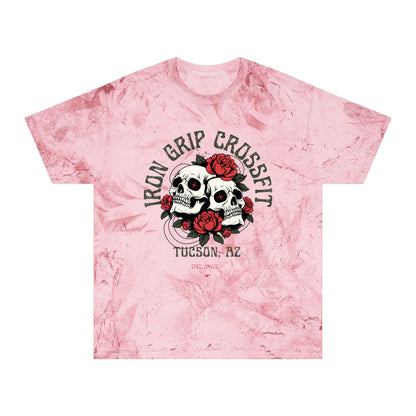 CrossFit Skull & Roses T‑Shirt 100% Cotton
