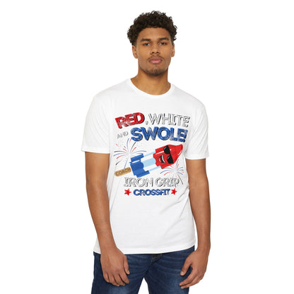 Red White and Swole! Coach T-Shirt