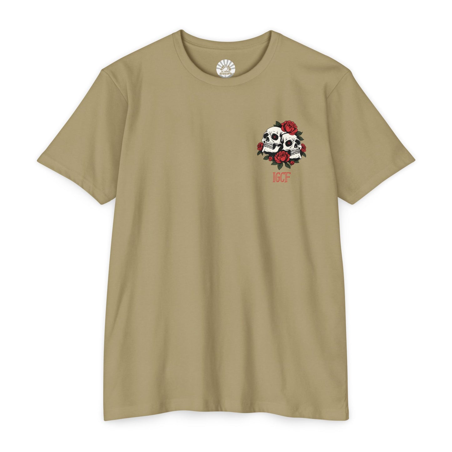 IGCF Skulls & Roses T-Shirt 60/40 blend