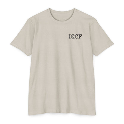 IGCF Skull Cowboy T-Shirt-60/40 Blend