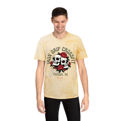 CrossFit Skull & Roses T‑Shirt 100% Cotton