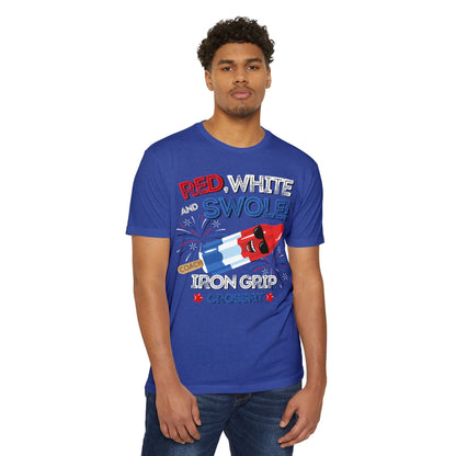 Red White and Swole! Coach T-Shirt