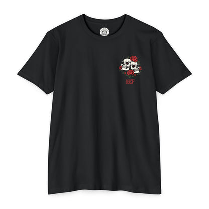 IGCF Skulls & Roses T-Shirt 60/40 blend