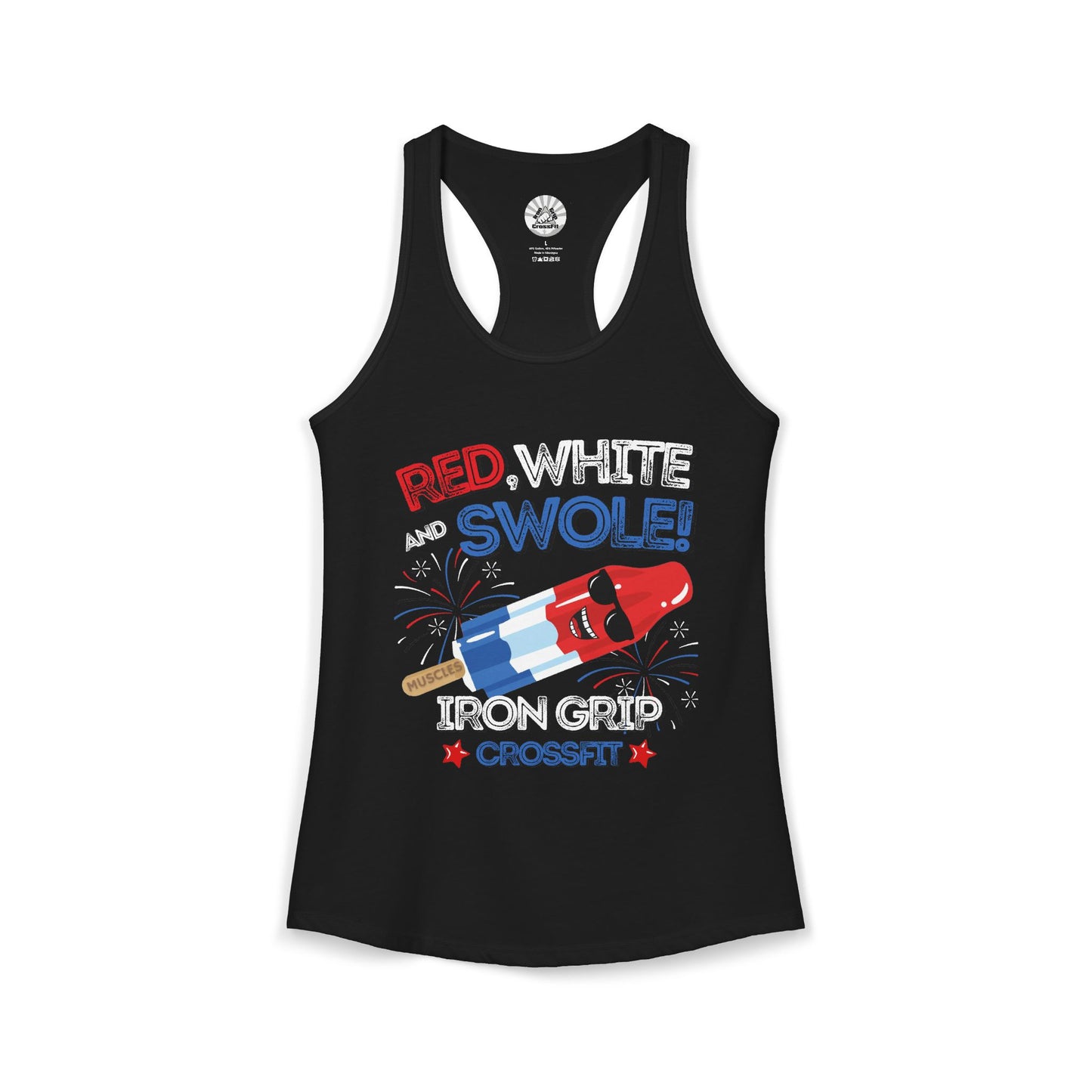 Red White and Swole Tank