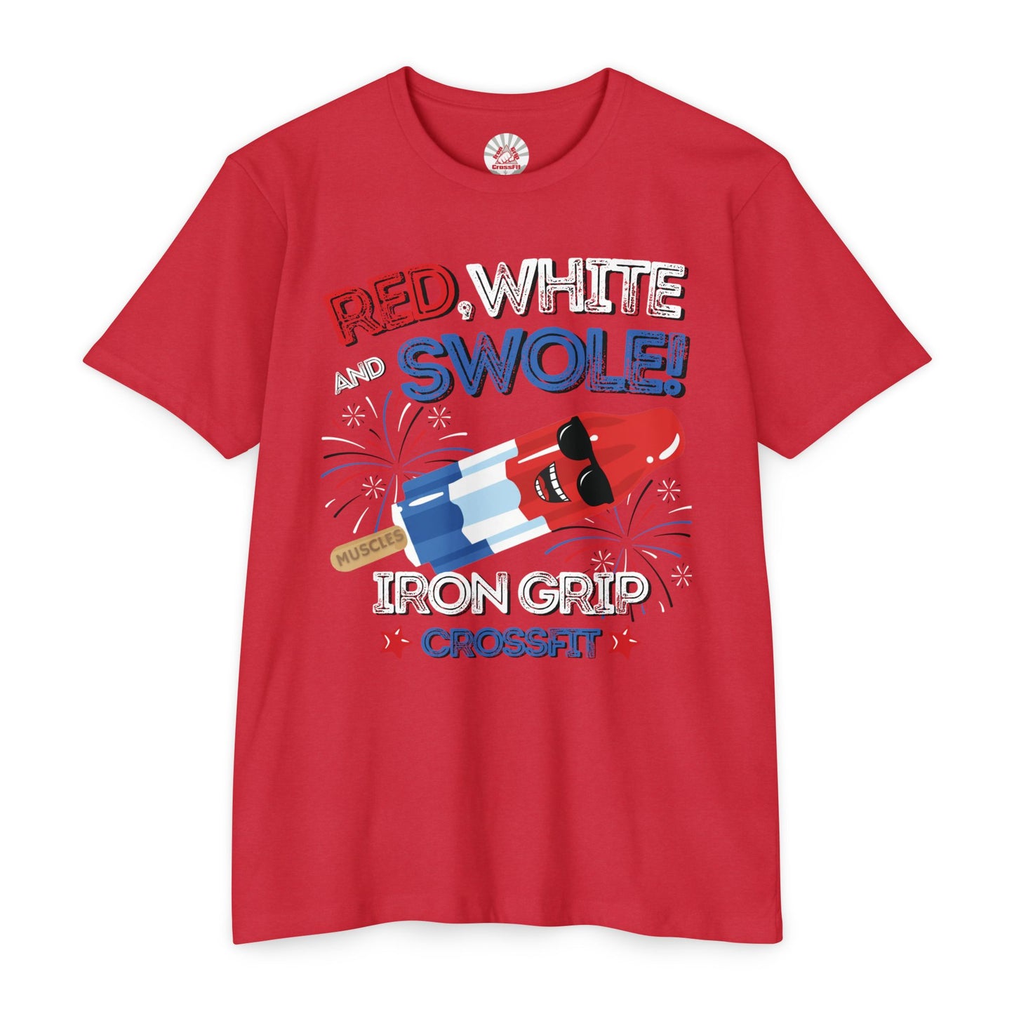 Red, White & Swole T-Shirt — 60/40 Blend