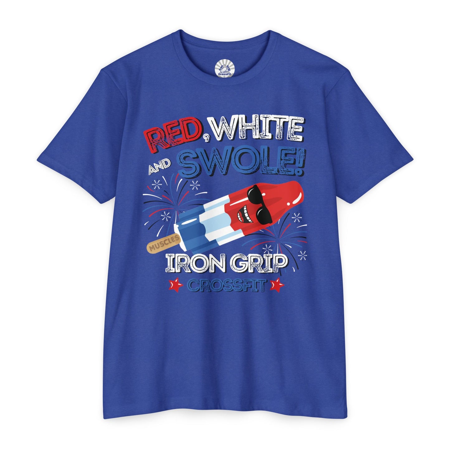 Red, White & Swole T-Shirt — 60/40 Blend