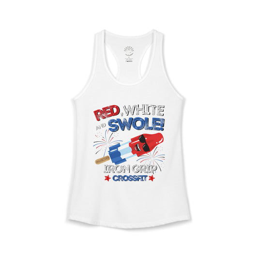 Red White and Swole Tank