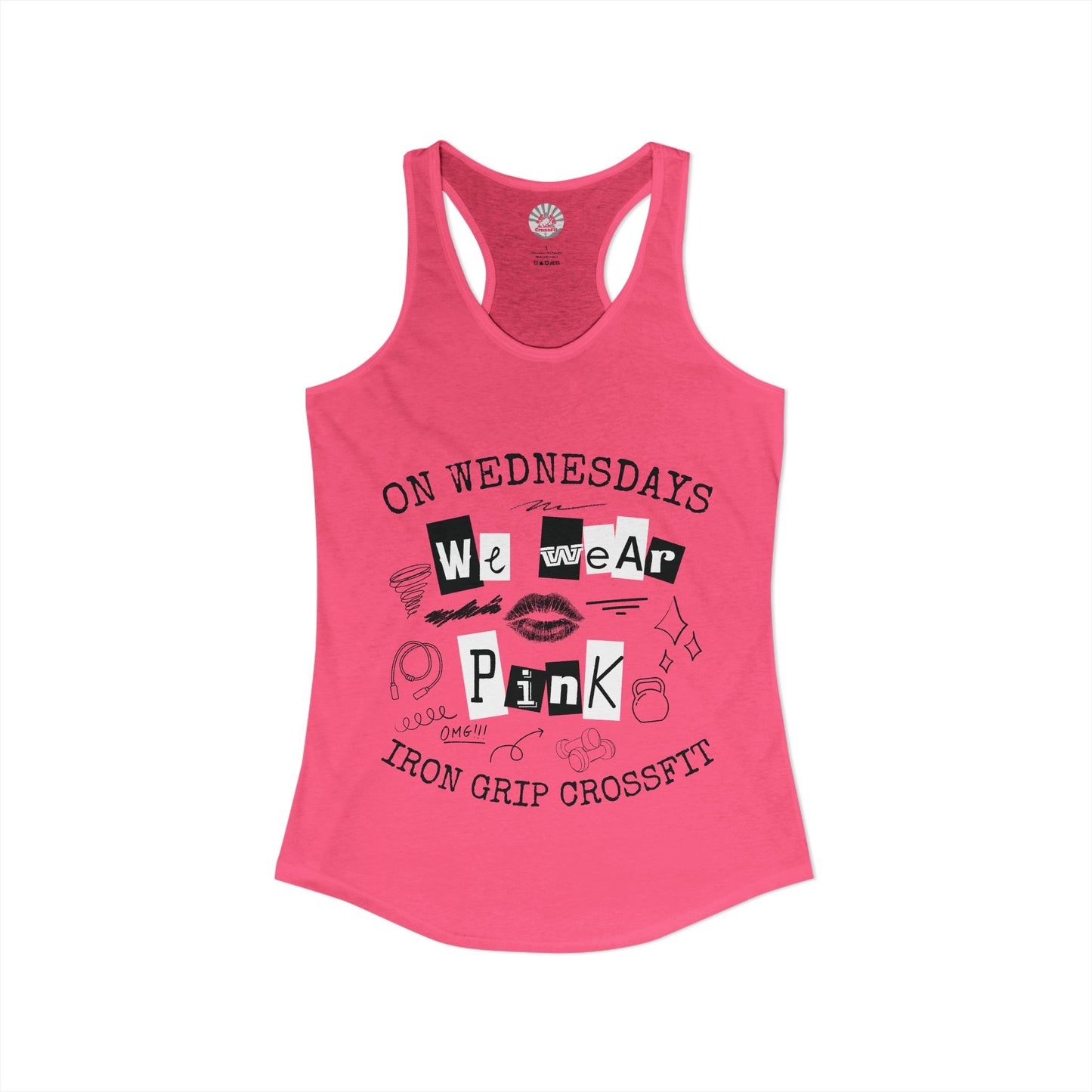 "On Wednesdays We Wear Pink" Tank