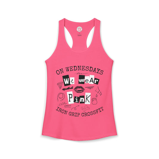 "On Wednesdays We Wear Pink" Tank