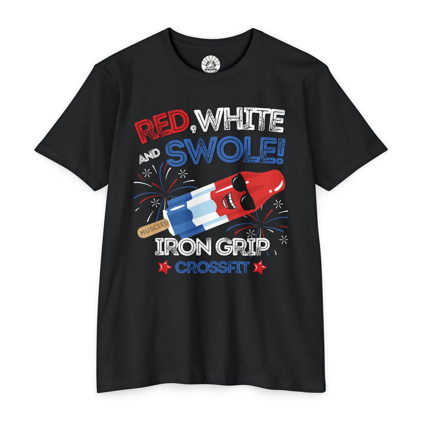 Red, White & Swole T-Shirt — 60/40 Blend