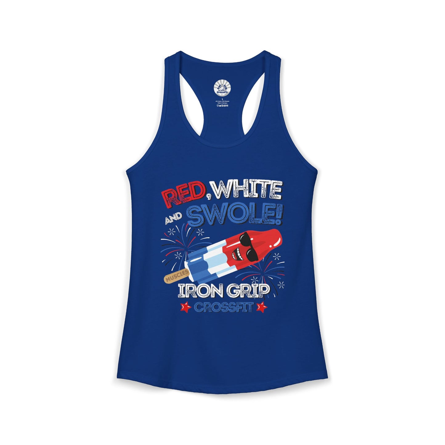 Red White and Swole Tank