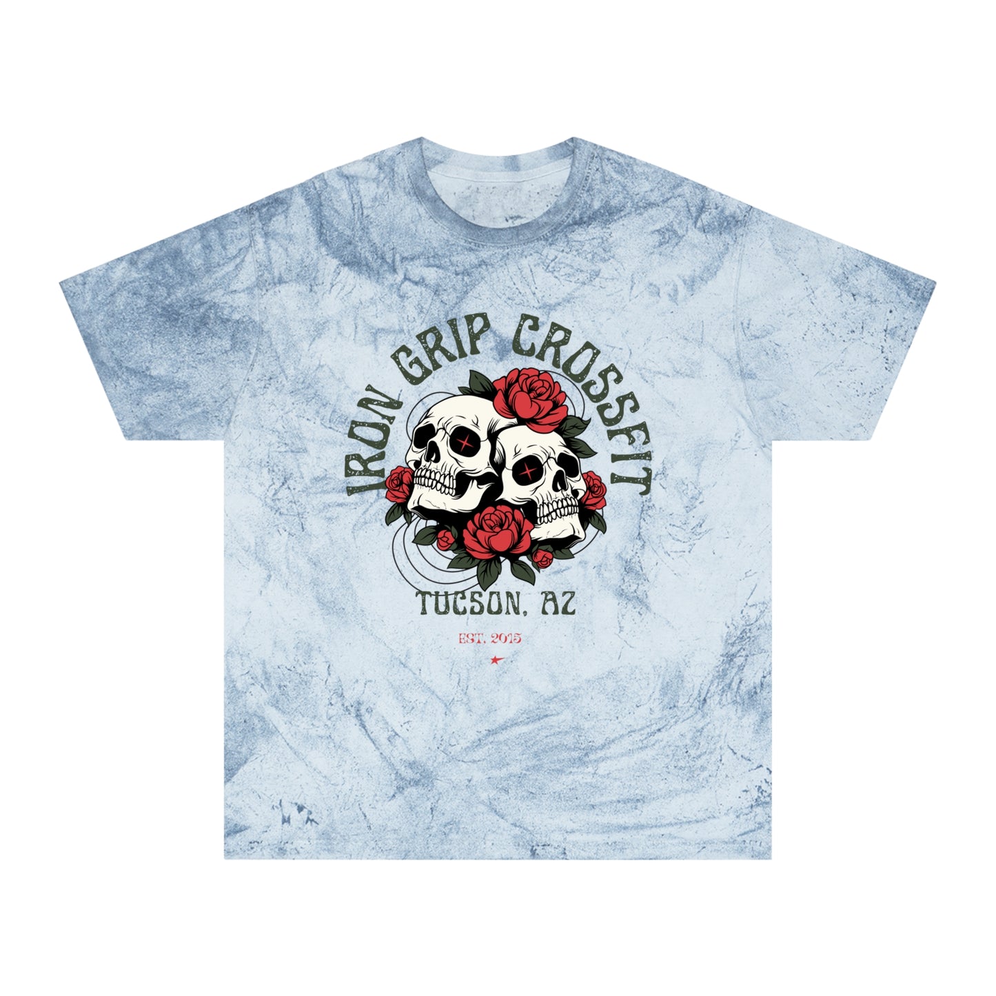 Skulls & Roses Coach T-Shirt-100% Cotton