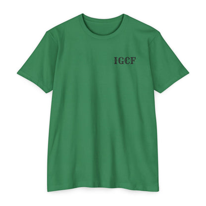 IGCF Skull Cowboy T-Shirt-60/40 Blend