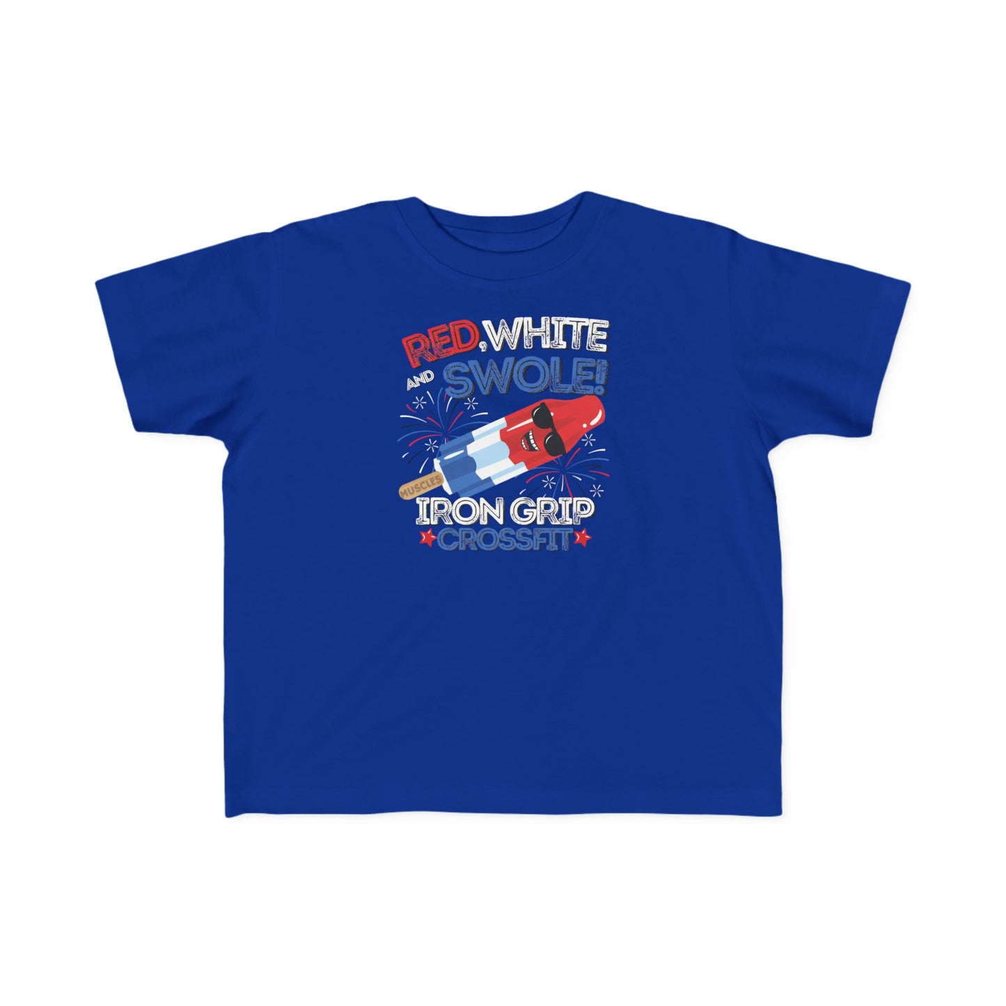 Red White and Swole Toddler T