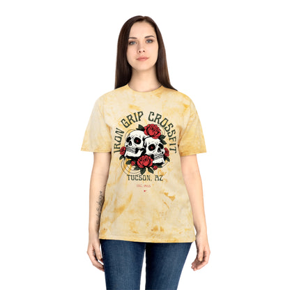 CrossFit Skull & Roses T‑Shirt 100% Cotton
