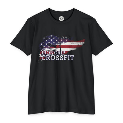 IGCF American Flag T-Shirt Coach 60/40 Blend