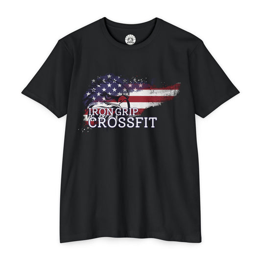 IGCF American Flag T-Shirt Coach 60/40 Blend