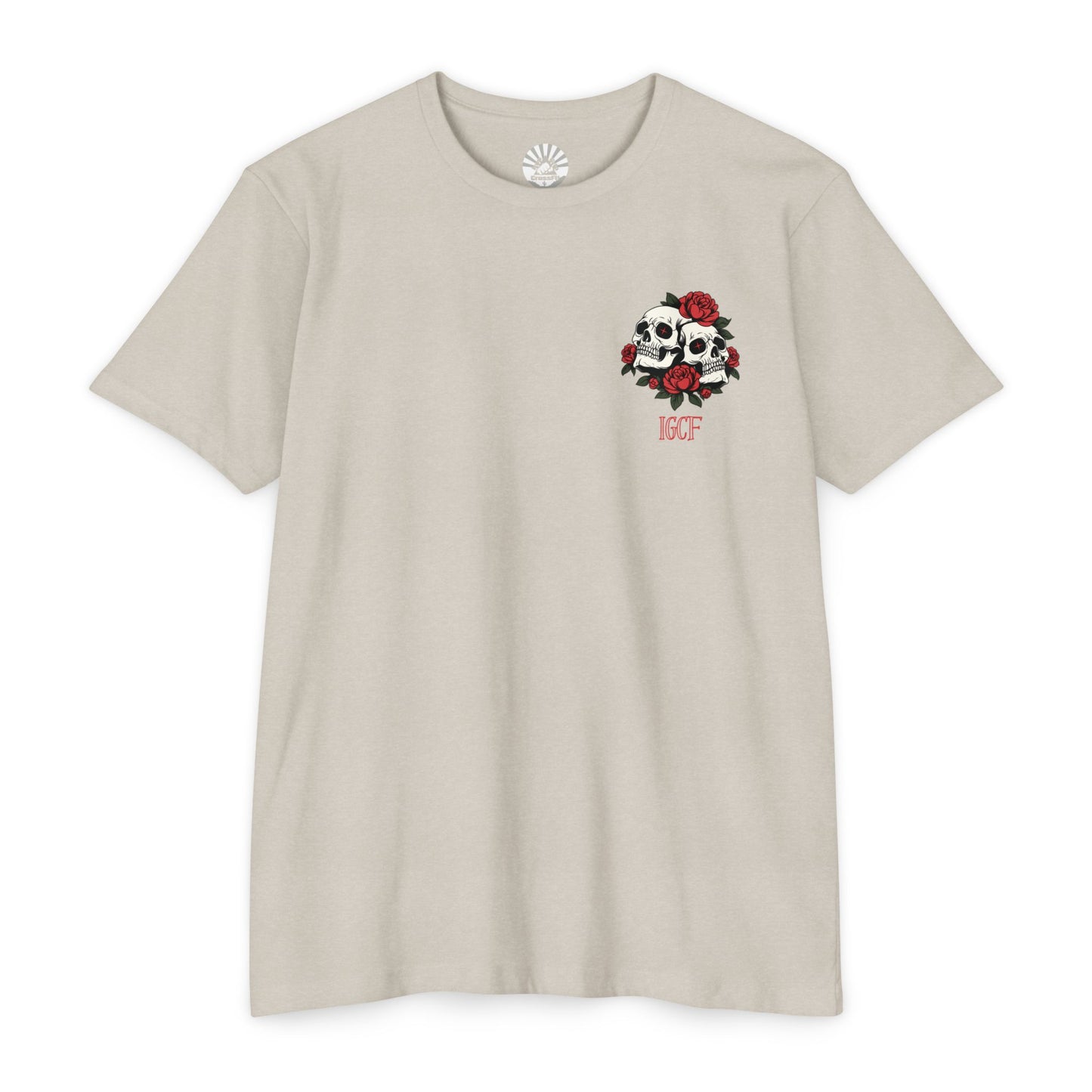 IGCF Skulls & Roses T-Shirt 60/40 blend