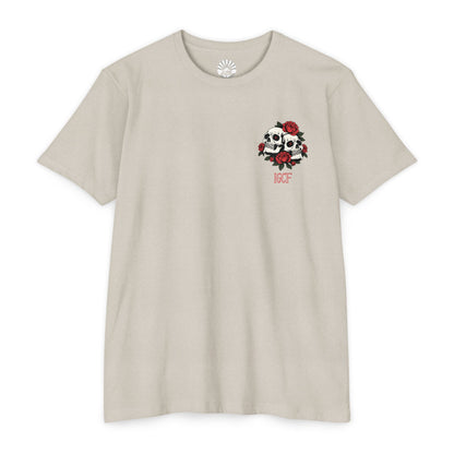 IGCF Skulls & Roses T-Shirt 60/40 blend